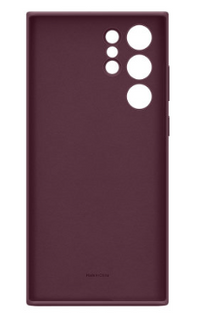 Silicone Case for Samsung Galaxy S22 Ultra - Burgundy