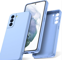 Silicone Case for Samsung Galaxy S21 - Blue