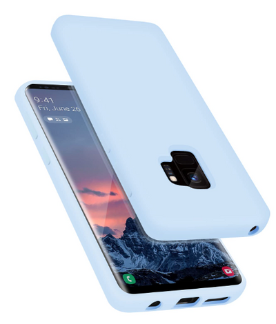 Silicone Case for Samsung Galaxy S9 - Blue