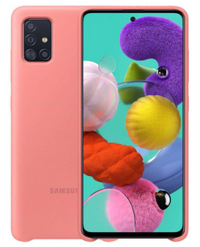 Silicone Case for Samsung Galaxy A51 - Pink