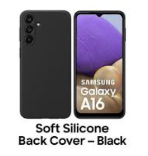 Silicone Case for Samsung Galaxy A16 - Black