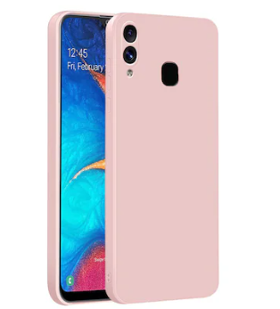 Silicone Case for Samsung Galaxy A20s - Pink