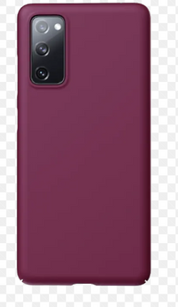 Silicone Case for Samsung Galaxy S20 - Burgundy