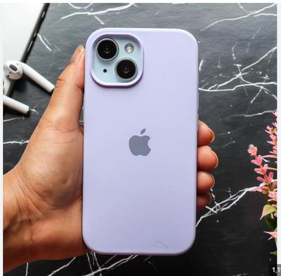 Silicone Case for iPhone 14 - Purple