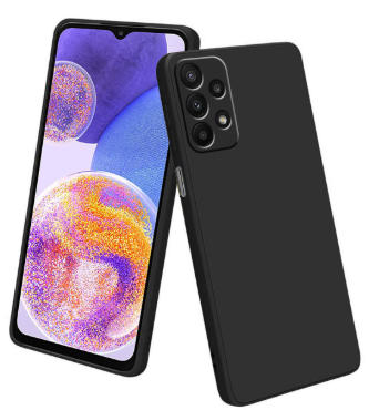 Silicone Case for Samsung Galaxy A23 5G - Black