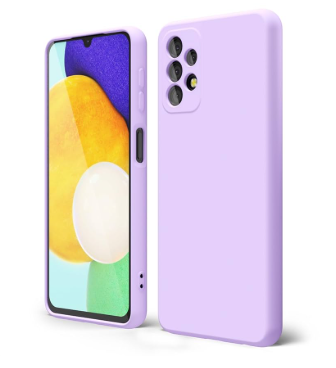 Silicone Case for Samsung Galaxy A32 - Purple