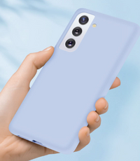 Silicone Case for Samsung Galaxy S21+ - Blue