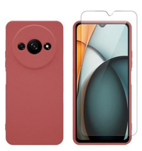 Silicone Case for Xiaomi Redmi A3 - Burgundy