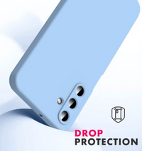 Silicone Case for Samsung Galaxy A15 5G - Blue