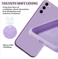 Silicone Case for Samsung Galaxy S20 FE - Purple