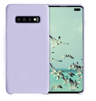 Silicone Case for Samsung Galaxy S10 Plus - Purple
