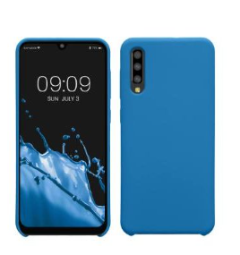 Silicone Case for Samsung Galaxy A50 - Blue