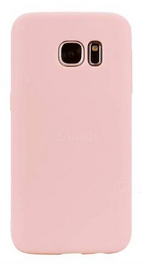Silicone Case for Samsung Galaxy S7 Edge - Pink