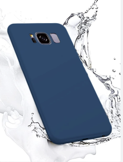 Silicone Case for Samsung Galaxy S8 Plus - Blue