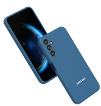 Silicone Case for Samsung Galaxy S24+ - Blue