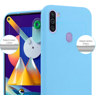 Silicone Case for Samsung Galaxy A11 - Blue