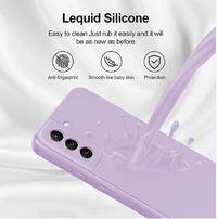 Silicone Case for Samsung Galaxy S21 - Purple