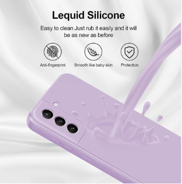 Silicone Case for Samsung Galaxy S21 - Purple