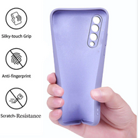 Silicone Case for Samsung Galaxy A50 - Purple