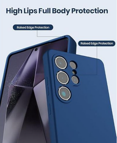 Silicone Case for Samsung Galaxy S25 Ultra - Blue