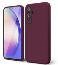 Silicone Case for Samsung Galaxy A52 - Burgundy