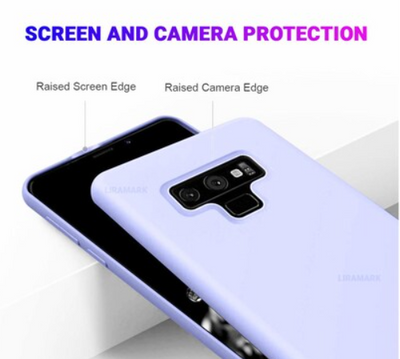 Silicone Case for Samsung Galaxy Note 9 - Blue