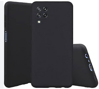 Silicone Case for Samsung Galaxy A22 - Black