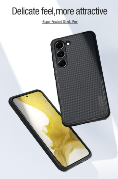 Super Frosted Matte Case for Samsung Galaxy S23 Plus - Black