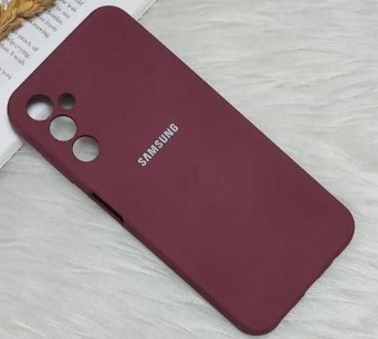 Silicone Case for Samsung Galaxy S21 - Burgundy