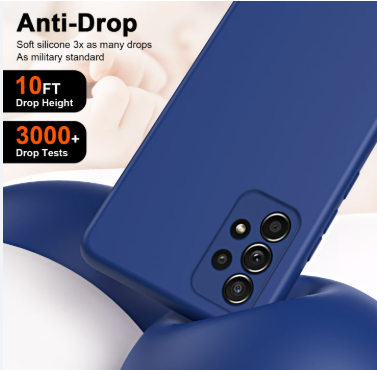 Silicone Case for Samsung Galaxy A23 5G - Blue
