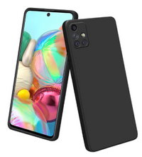 Silicone Case for Samsung Galaxy A71 - Black
