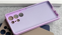 Silicone Case for Samsung Galaxy S25 Ultra - Purple