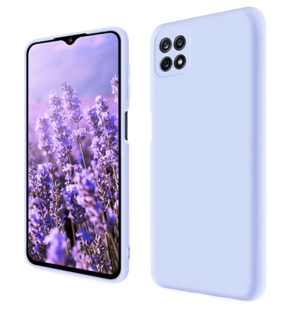 Silicone Case for Samsung Galaxy A22 - Blue