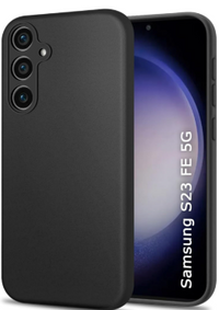 Silicone Case for Samsung Galaxy S23 FE - Black