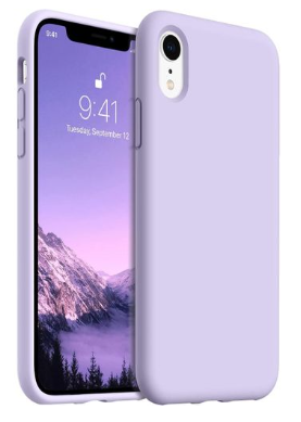 Silicone Case for iPhone XR - Purple