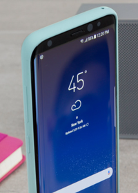 Silicone Case for Samsung Galaxy S8+ - Blue