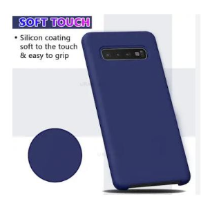 Silicone Case for Samsung Galaxy S10+ - Blue