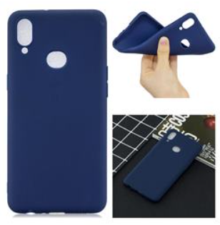 Silicone Case for Samsung Galaxy A10s - Blue