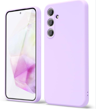 Silicone Case for Samsung Galaxy A35 - Purple