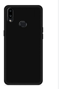 Silicone Case for Samsung Galaxy A10s - Black