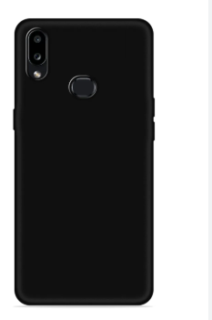 Silicone Case for Samsung Galaxy A10s - Black