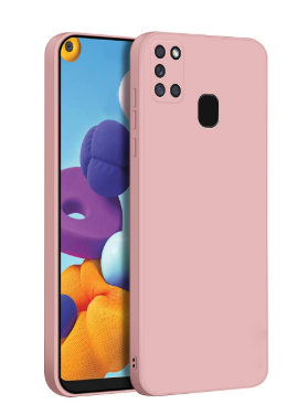 Silicone Case for Samsung Galaxy A21s - Pink