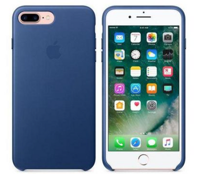 Silicone Case for iPhone 8 Plus - Blue