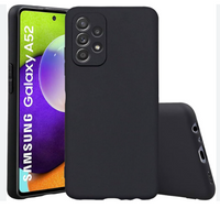 Silicone Case for Samsung Galaxy A52 - Black