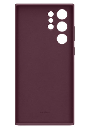 Silicone Case for Samsung Galaxy S25 Ultra - Maroon