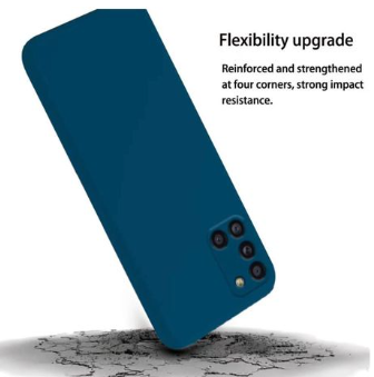 Silicone Case for Samsung Galaxy A31 - Blue