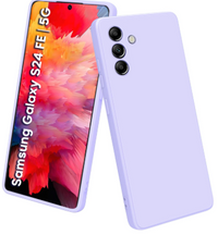 Silicone Case for Samsung Galaxy S24 FE - Purple