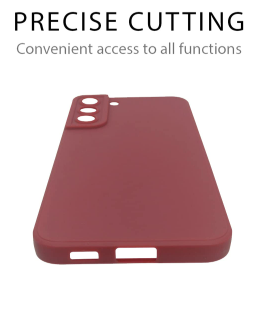 Silicone Case for Samsung Galaxy S21 - Maroon