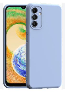 Silicone Case for Samsung Galaxy A04s - Blue