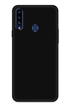 Silicone Case for Samsung Galaxy A20s - Black